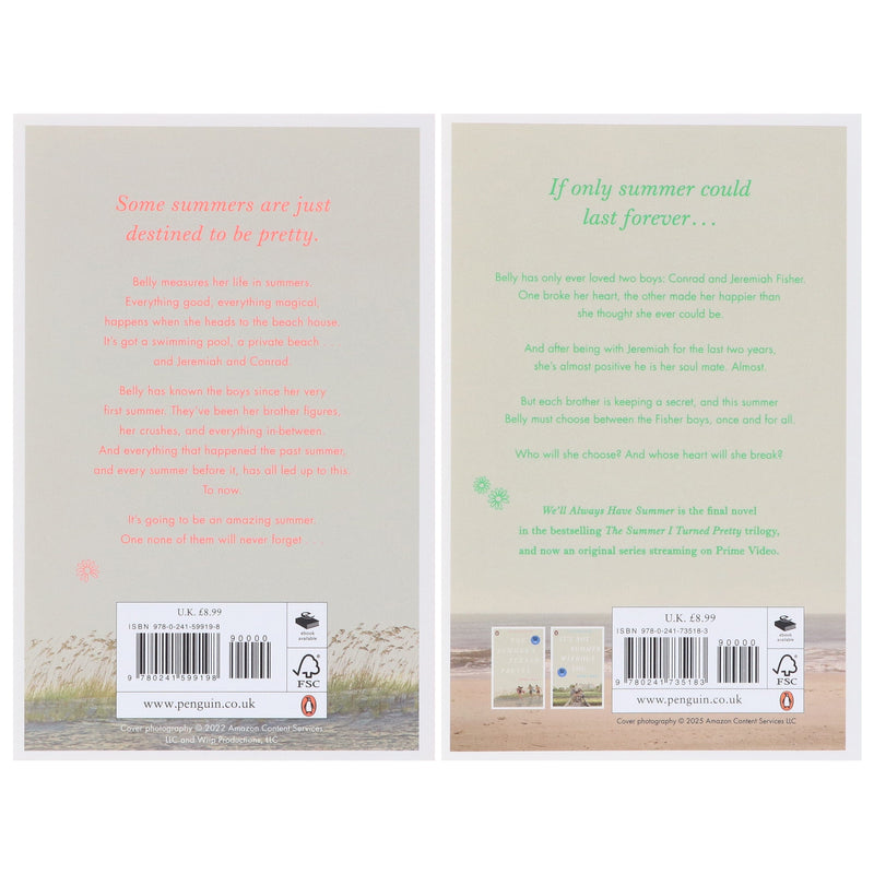 The Summer I Turned Pretty Series by Jenny Han 2 Books Collection Set - Fiction - Paperback Fiction Penguin Random House