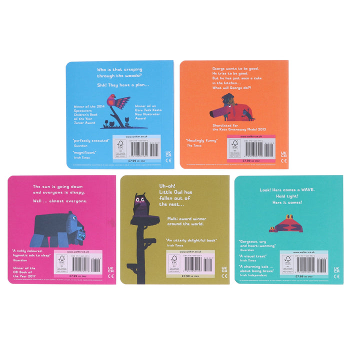 Little Library By Chris Haughton 5 Books Collection Box Set - Ages 2-6 - Board Book 0-5 Walker Books Ltd