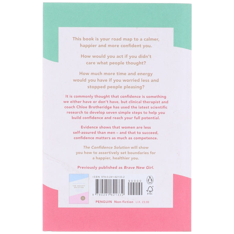 The Confidence Solution Book By Chloe Brotheridge - Non Fiction - Paperback Non-Fiction Michael Joseph