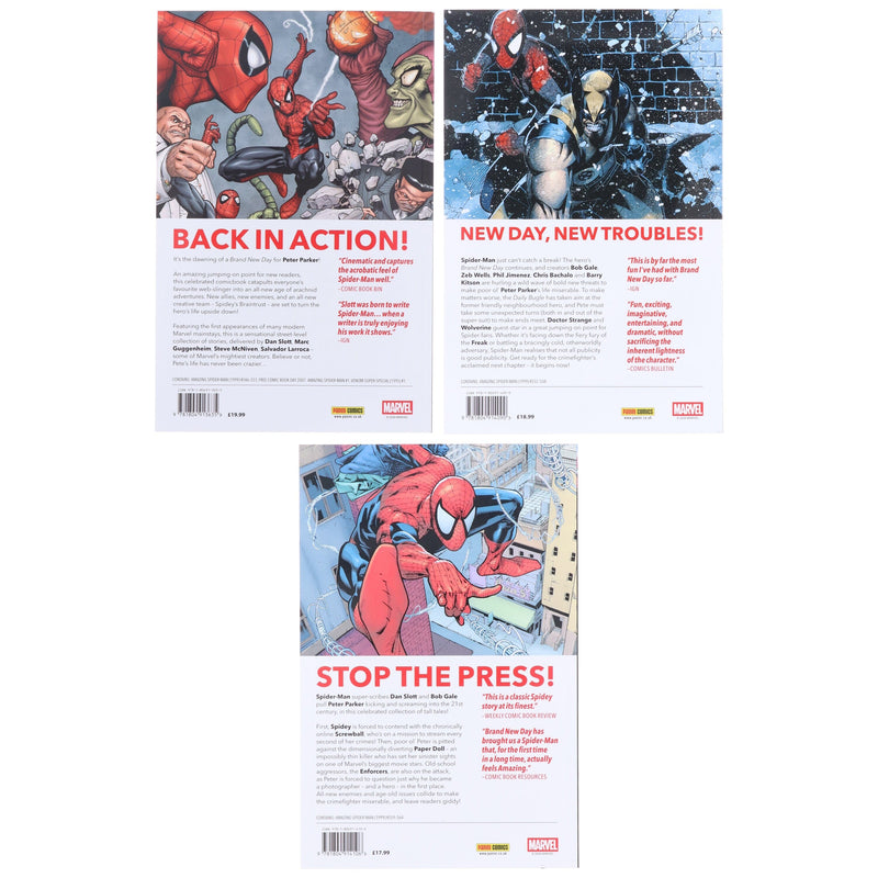 The Amazing Spider-Man: Brand New Day (Vol 1-3) 3 Graphic Novels Set - Ages 12+ - Paperback Graphic Novels Panini Publishing Ltd