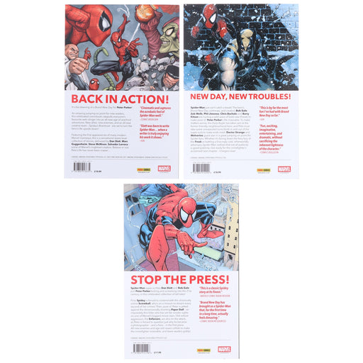 The Amazing Spider-Man: Brand New Day (Vol 1-3) 3 Graphic Novels Set - Ages 12+ - Paperback Graphic Novels Panini Publishing Ltd