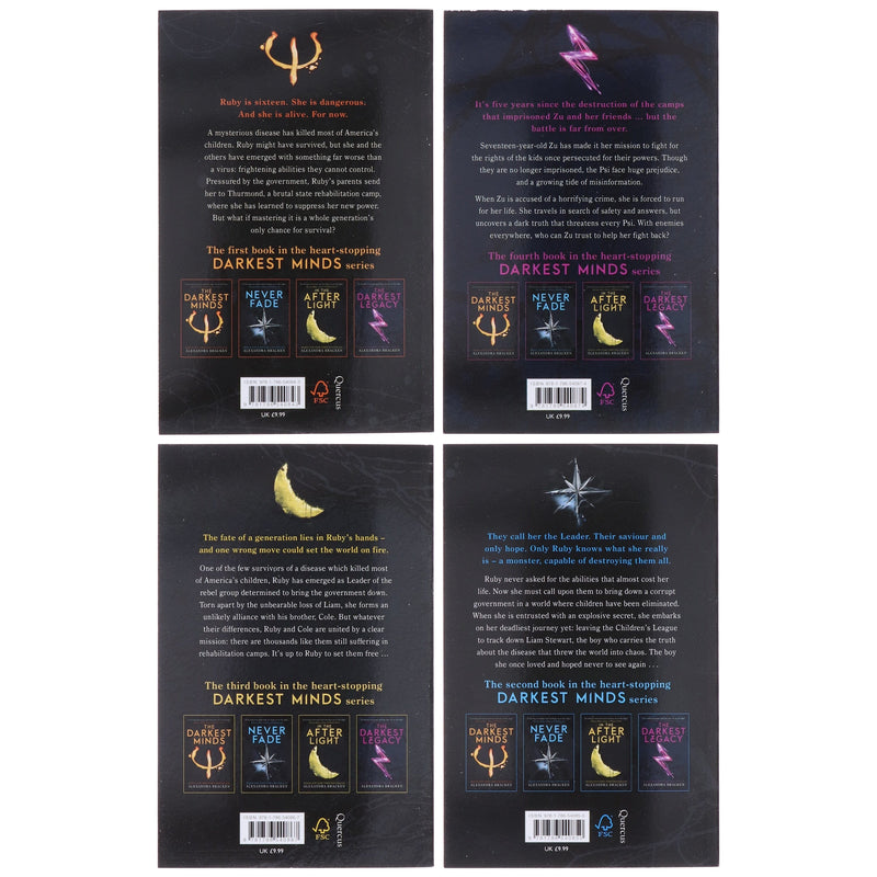 The Darkest Minds by Alexandra Bracken 4 Books Collection Box Set - Ages 12+ - Paperback B2D DEALS Hachette
