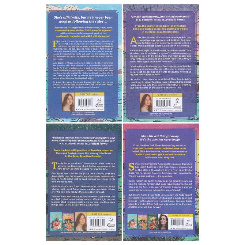 Rebel Blue Ranch Series (Book 1-4) by Lyla Sage: 4 Books Collection Set - Fiction - Paperback Fiction Hachette