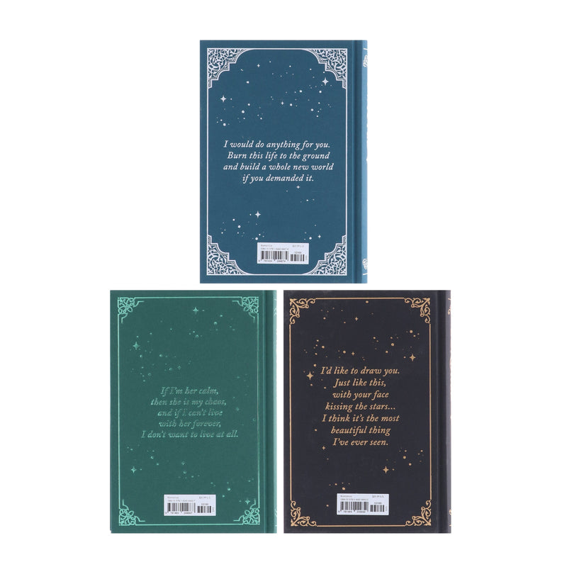 Never After Series by Emily McIntire 3 Books Collector's Edition Set (Sprayed Edges) - Fiction - Hardback Fiction Sourcebooks