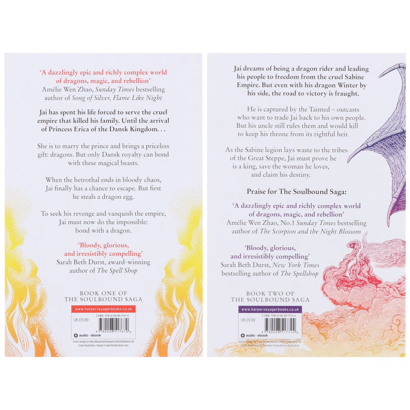 The Soulbound Saga by Taran Matharu 2 Books Collection Set - Fiction - Paperback Fiction HarperCollins Publishers