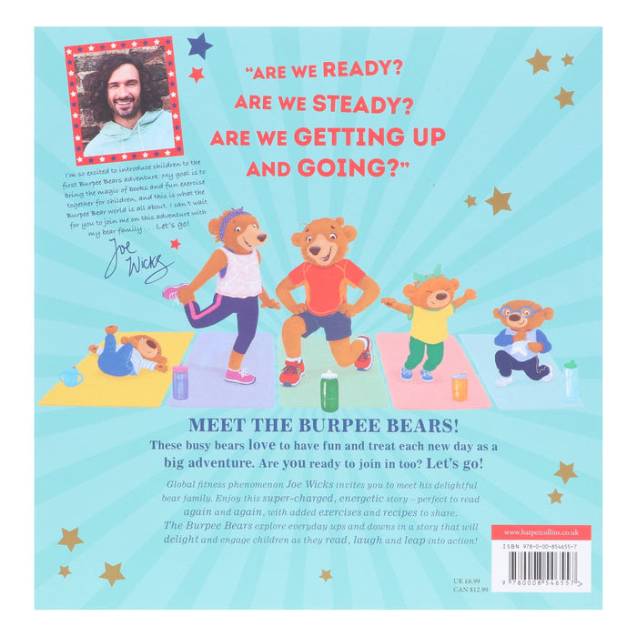 The Burpee Bears Illustrated Glorious Picture Book by Joe Wicks - Ages 3-5 - Paperback 3-5 HarperCollins Publishers