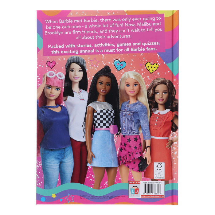 Barbie Official Annual 2024 by Little Brother Books - Age 4+ - Hardback 5-7 Little Brother Books Limited