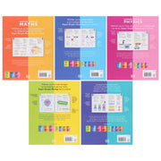 Super Simple: Maths, Chemistry, Physics, Biology & Psychology The Ultimate Bitesize Study Guide 5 Books Collection Set - Non Fiction - Paperback Non-Fiction DK