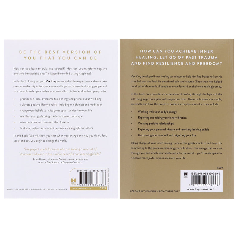 Vex King 2 Books Set (Good Vibes, Good Life/Healing Is the New High) - Non-Fiction - Paperback/Hardback Non-Fiction Hay House UK Ltd