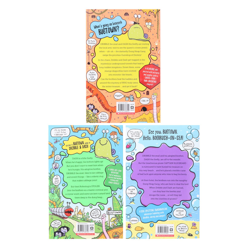 Beastie Bros Series by David O'Connell Illustrated 3 Books Collection Set - Ages 7+ - Paperback 5-7 Scholastic