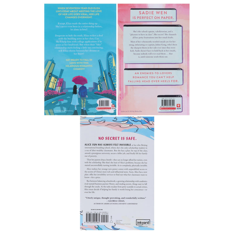 Ann Liang 3 Books Collection Set - Ages 13+ - Paperback Fiction Scholastic