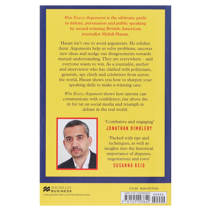 Win Every Argument: The Art of Debating, Persuading and Public Speaking by Mehdi Hasan - Non Fiction - Paperback Non-Fiction Pan Macmillan