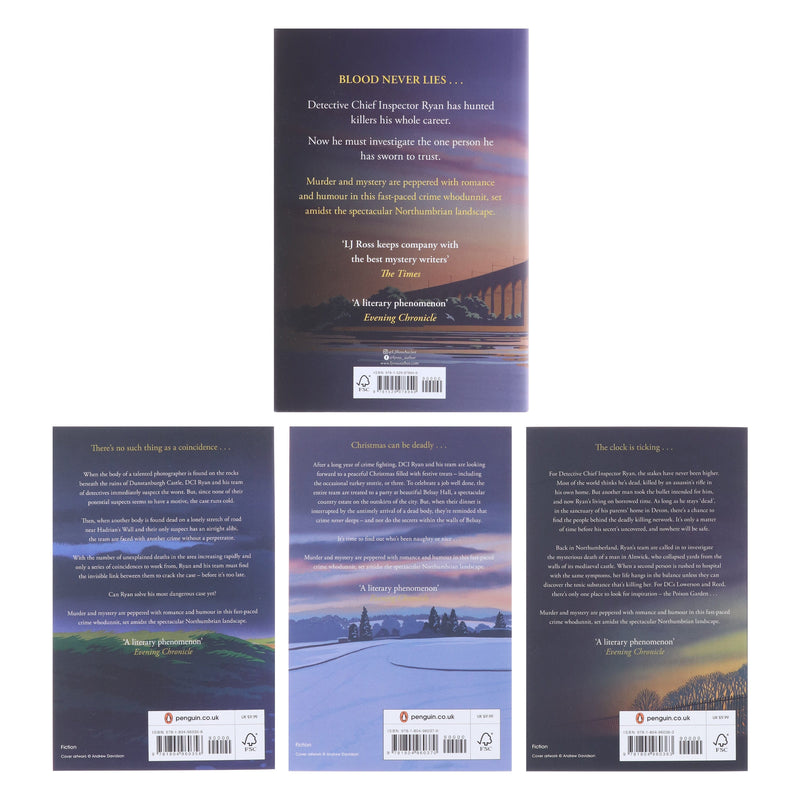 The DCI Ryan Mysteries (Vol. 21-24) By LJ Ross 4 Books Collection Set - Fiction - Paperback/Hardback Fiction Penguin Random House
