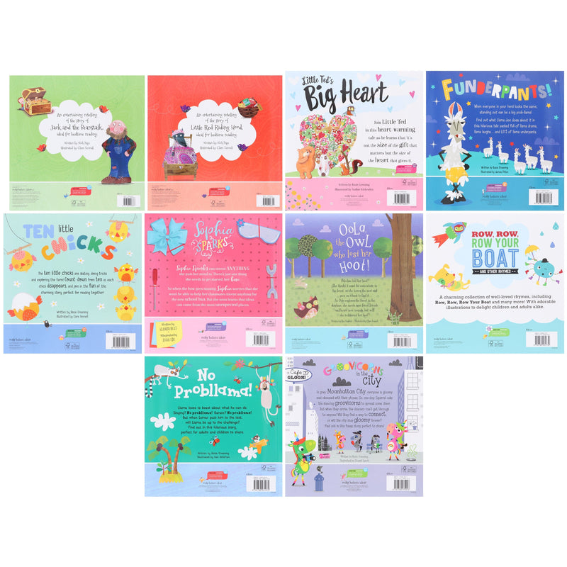 Awesome Adventure Collection 10 Children Picture Books Set - Ages 3+ - Paperback 3-5 Make Believe Ideas