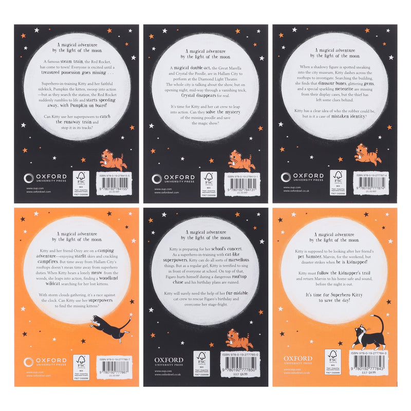 Kitty Series by Paula Harrison (Books 7-12) 6 Books Collection Set - Ages 5+ - Paperback 3-5 Oxford University Press