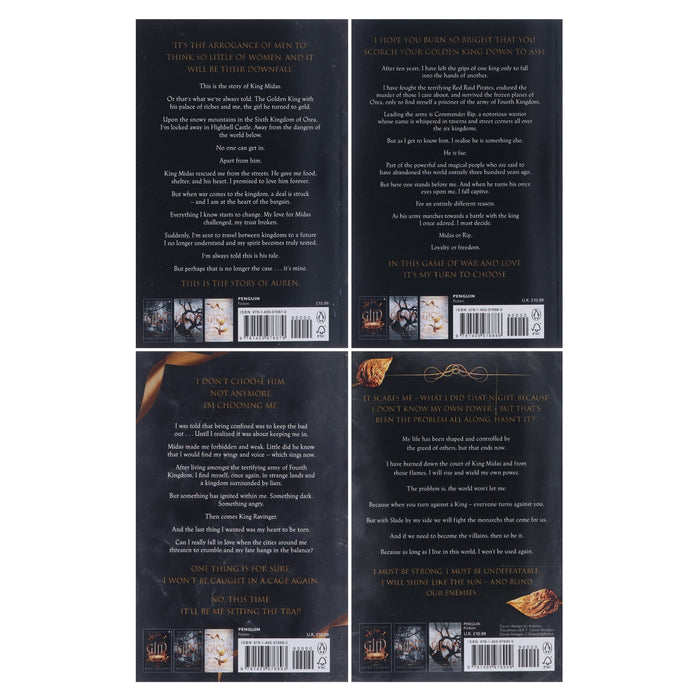 The Plated Prisoner Series By Raven Kennedy 4 Books Collection Set - Fiction - Paperback Fiction Penguin