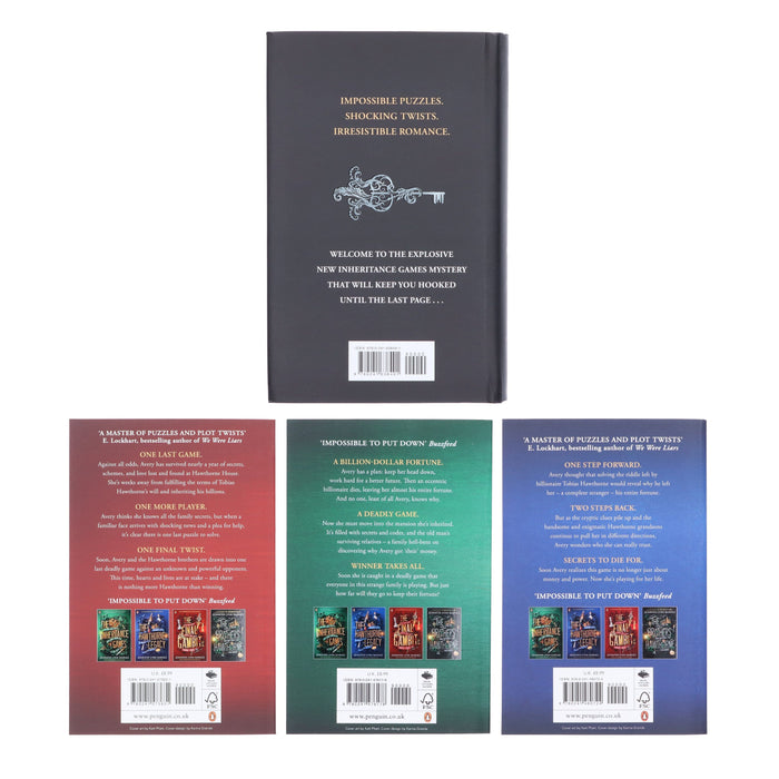 The Inheritance Games Series By Jennifer Lynn Barnes 4 Books Collection Set - Ages 12-17 - Paperback Fiction Penguin