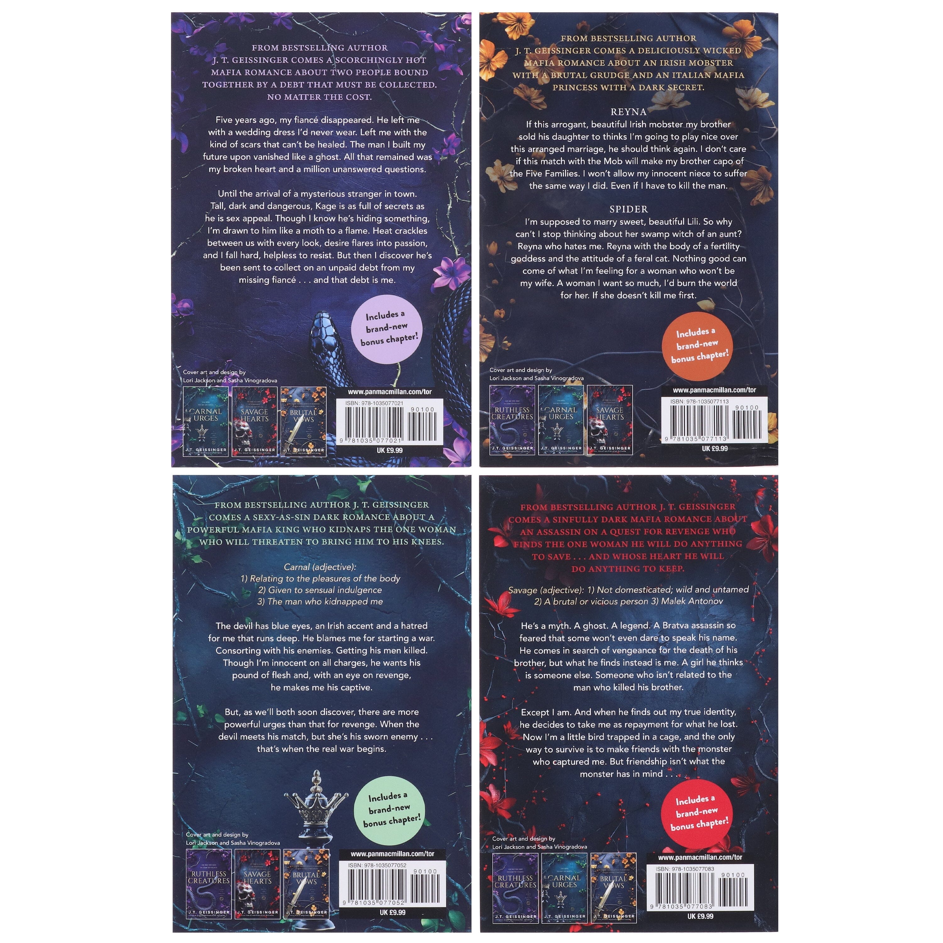 queens and monsters series in order Queens and Monsters Series by J. T. Geissinger 4 Books Collection Set —  Books2Door