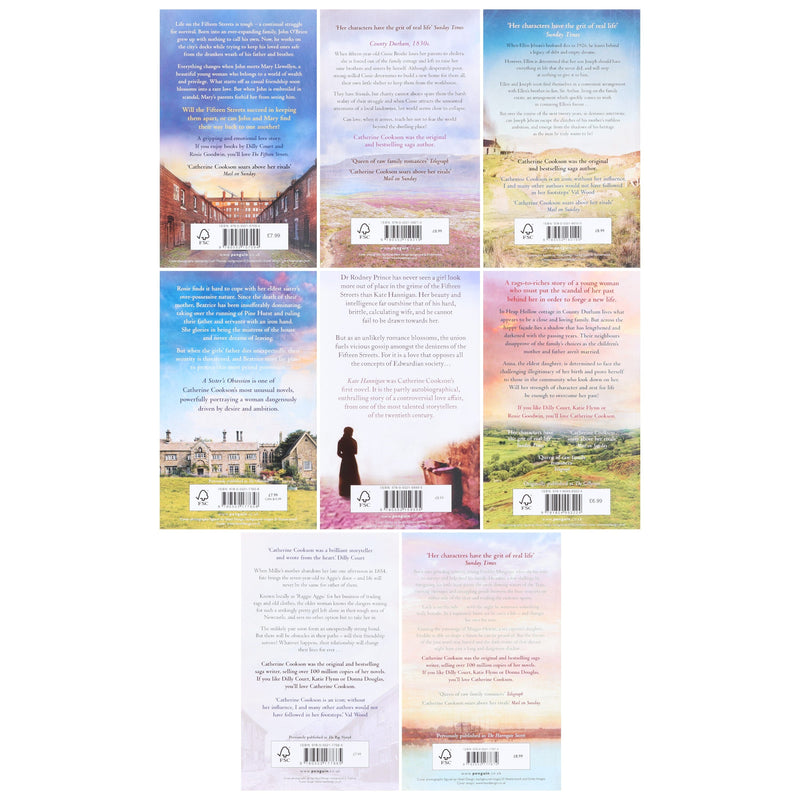 Catherine Cookson's 8 Books Collection Set - Fiction - Paperback Fiction Penguin Random House