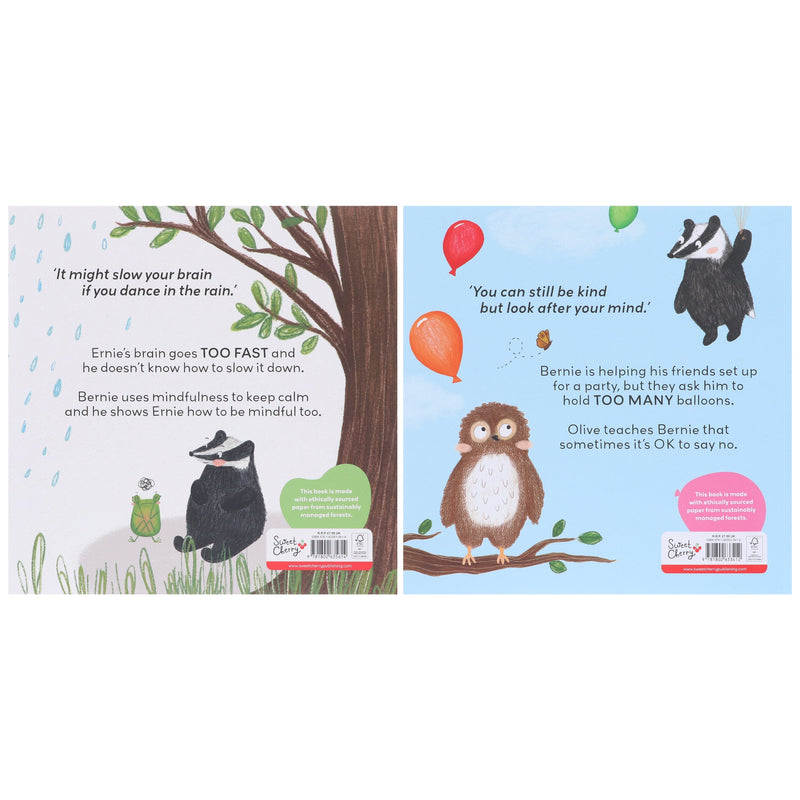 Ernie's Mindful Journey: A Story of Mindfulness and Self-Care by Kirsty Topley 2 Picture Books Set (Includes Free Audiobook)- Ages 5-7 - Paperback 5-7 Sweet Cherry Publishing