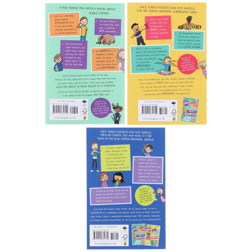 The Famous Series by Jen Carney 3 Books Collection Set - Ages 8+ - Paperback 9-14 Penguin Random House