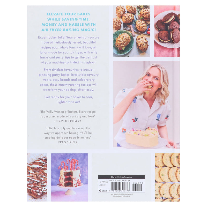 Air Fryer Baking Magic: 100 Incredible Recipes for Every Baking Occasion by Juliet Sear - Non Fiction - Hardback Non-Fiction HarperCollins Publishers