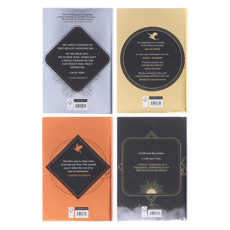The Empyrean Series by Rebecca Yarros 4 Books Collection Set - Fiction - Hardback B2D DEALS Hachette