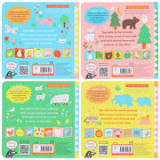 Tummy Time Series by Louise Lockhart 4 Books Collection Set - Ages 0-5 - Board Book (A Fold-out Book with a mirror!) 0-5 Nosy Crow Ltd