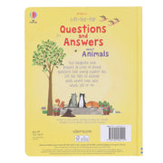 Usborne Lift-the-Flap Questions & Answers about Animals by Katie Daynes & Marie-Eve Tremblay - Ages 5+ - Board Book 5-7 Usborne Publishing Ltd