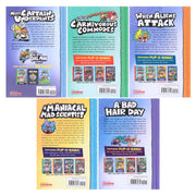 The Captain Underpants Colossal Color Collection Epic Graphic Novels 5 Books Set - Ages 7-10 - Hardback Graphic Novels Scholastic