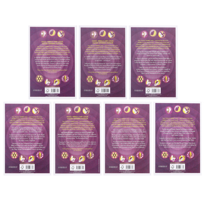 The Robot Series by Isaac Asimov 7 Books Collection Set - Fiction - Paperback Fiction HarperVoyager