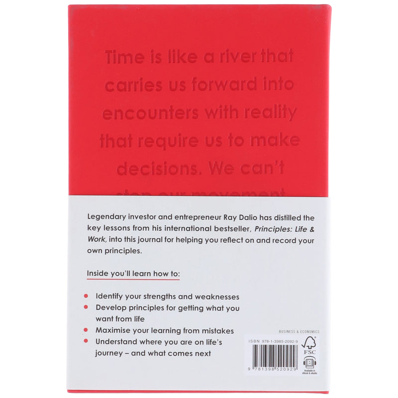 Principles: Your Guided Journal: Create Your Own Principles to Get the Work and Life You Want by Ray Dalio - Non Fiction - Hardback Non-Fiction Simon & Schuster