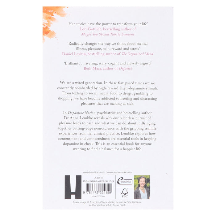 Dopamine Nation: Why our Addiction to Pleasure is Causing us Pain Dr Anna Lembke - Non Fiction - Paperback Non-Fiction Hachette