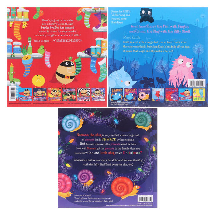 Sue Hendra & Paul Linnet Collection 3 Picture Books Set - Ages 3-6 - Paperback 3-5 Simon & Schuster