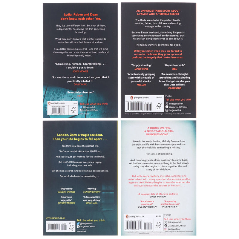 Lisa Jewell's The House We Grew Up In, The Truth About Melody Browne, The Third Wife & The Making of Us: 4 Books Set - Fiction - Paperback Fiction Penguin Random House