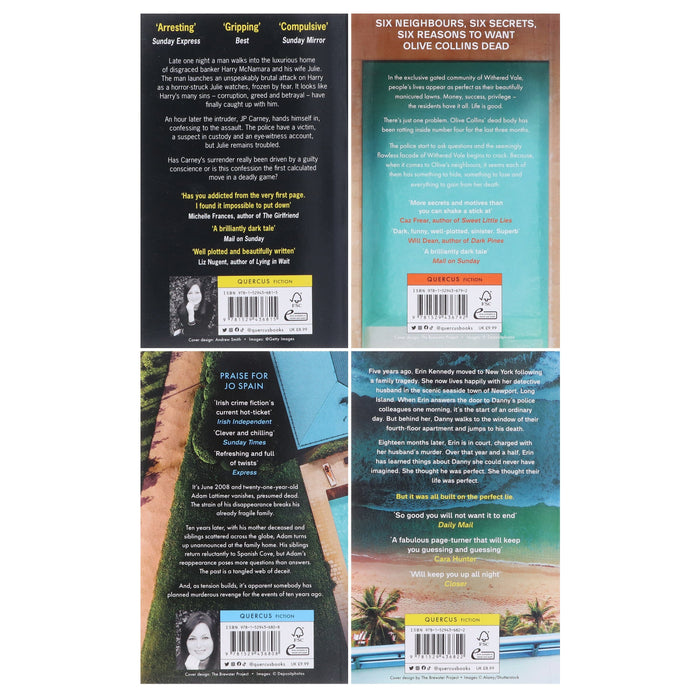 Jo Spain Novels 4 Book Collection Set - Fiction - Paperback Fiction Hachette