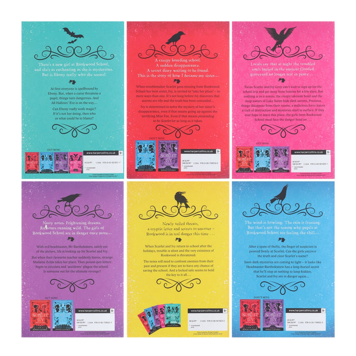 Scarlet and Ivy Series By Sophie Cleverly 6 Books Collection Set - Ages 8-12 - Paperback 9-14 HarperCollins Publishers