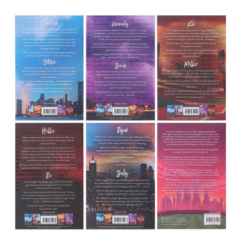 Windy City Series By Liz Tomforde 6 Books Collection Set - Fiction - Paperback Fiction Hachette