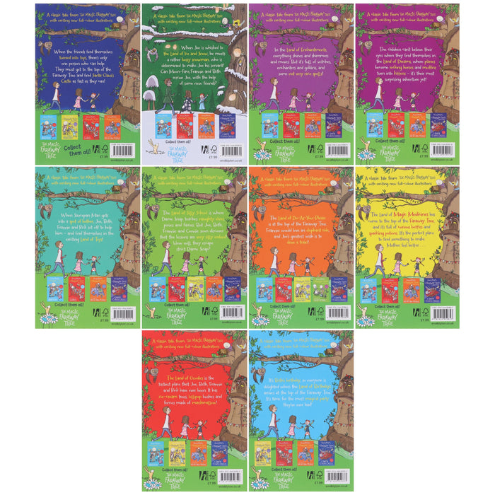 The Faraway Tree Adventures by Enid Blyton 10 Colour Stories Books Box Set - Age 7-9 - Paperback 7-9 Hachette