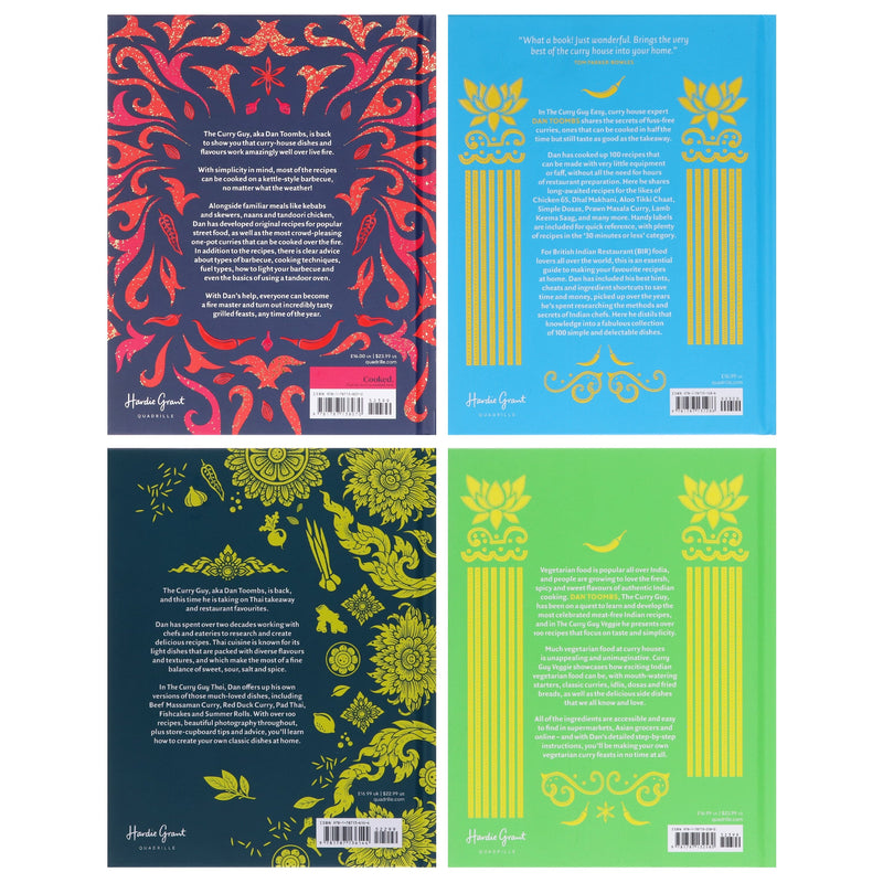 The Curry Guy Collection By Dan Toombs 4 Books Set - Non Fiction - Hardback Non-Fiction Hardie Grant Books