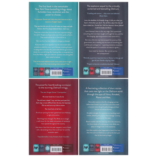 Delirium: The Complete 4 Books Collection By Lauren Oliver - Young Adult - Paperback Young Adult Hachette