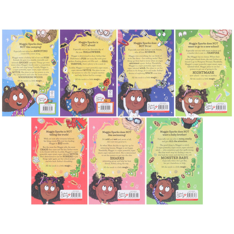Maggie Sparks Series By Steve Smallman: 7 Books Collection Set With Free Audio Books - Ages 5-7 - Paperback 5-7 Sweet Cherry Publishing