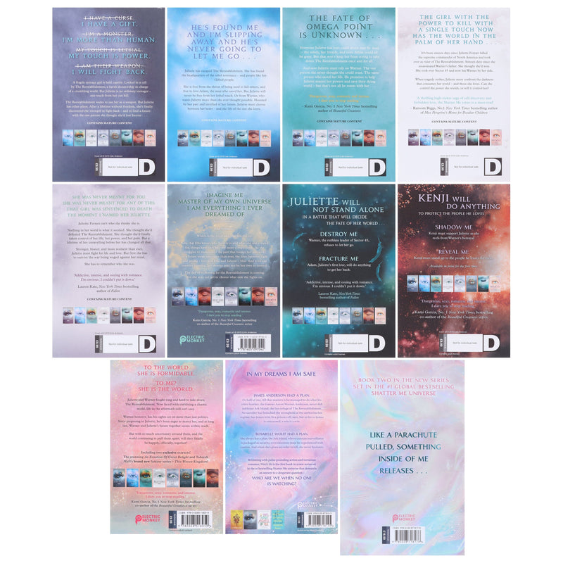 Shatter Me by Tahereh Mafi 11 Books Collection Set - Age 13+ - Paperback/Hardback Fiction HarperCollins Publishers
