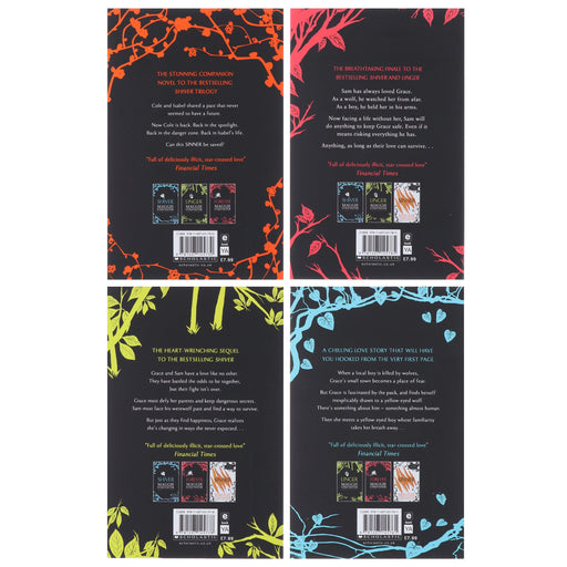 Wolves of Mercy Falls Series 4 Books Collection Set by Maggie Stiefvater - Ages 13+ - Paperback Young Adult Scholastic