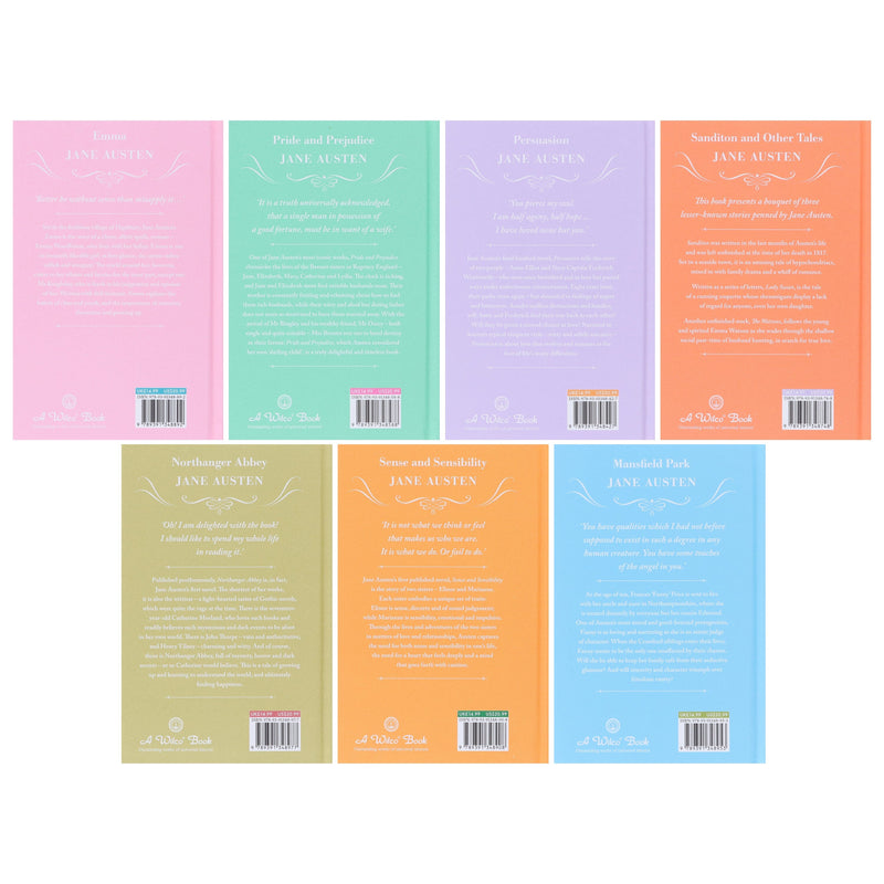 Jane Austen Complete 7 Books Deluxe Box Set - Fiction - Hardback Fiction Classic Editions