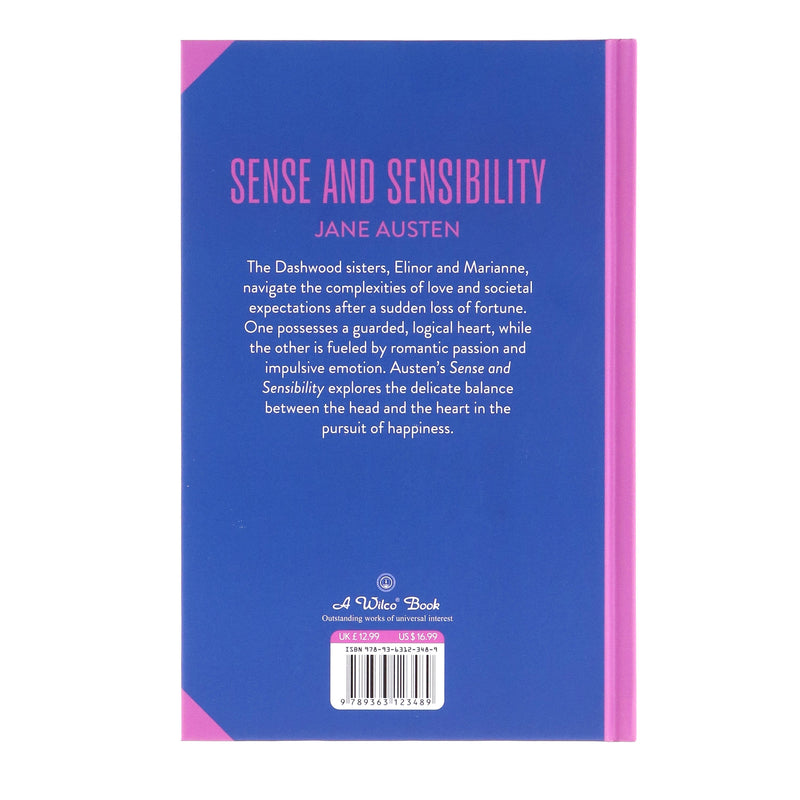Sense And Sensibility By Jane Austen - Fiction - Sprayed Edges Hardback Fiction Wilco Books