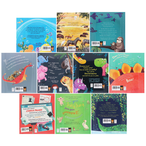 Animal Bed Time Stories Illustrated 10 Picture Books Collection Set - Ages 3-6 - Paperback 3-5 Little Tiger Press Group