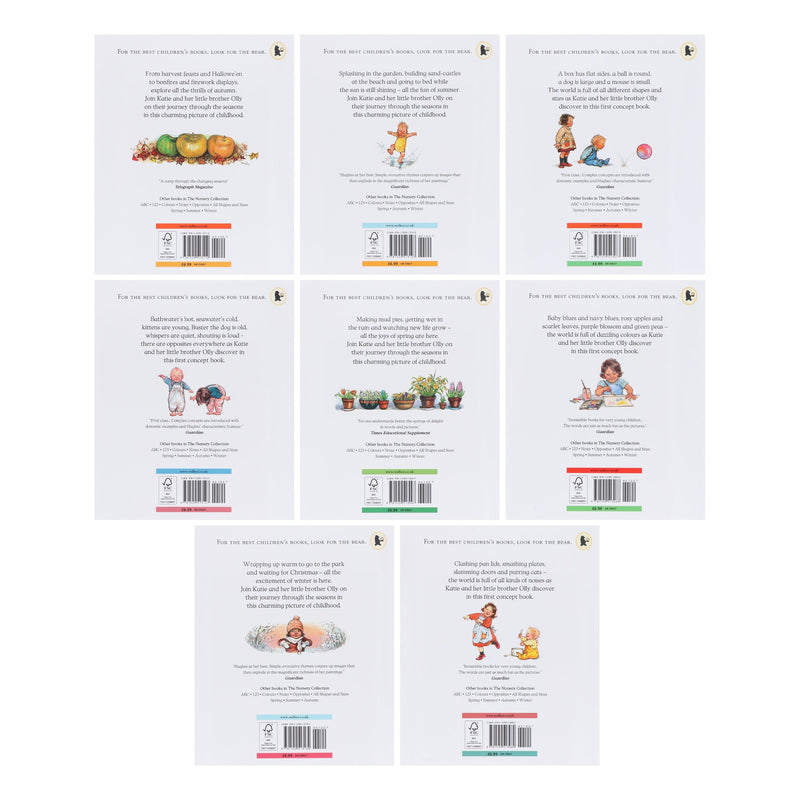 The Nursery Collection by Shirley Hughes 8 Books Set - Age 0-5 - Paperback 0-5 Walker Books Ltd