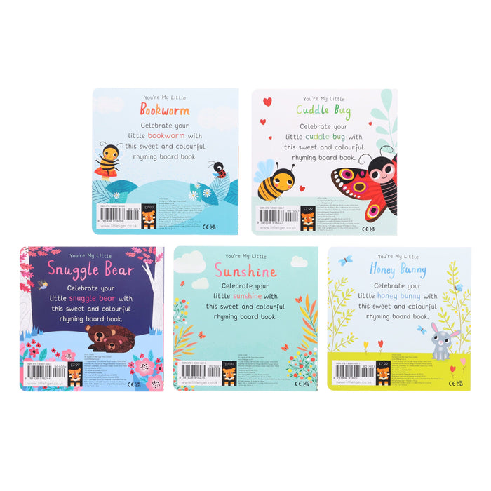 You're My Little Series By Nicola Edwards 5 Books Collection Set - Ages 0-3 - Board Book 0-5 Little Tiger Press Group