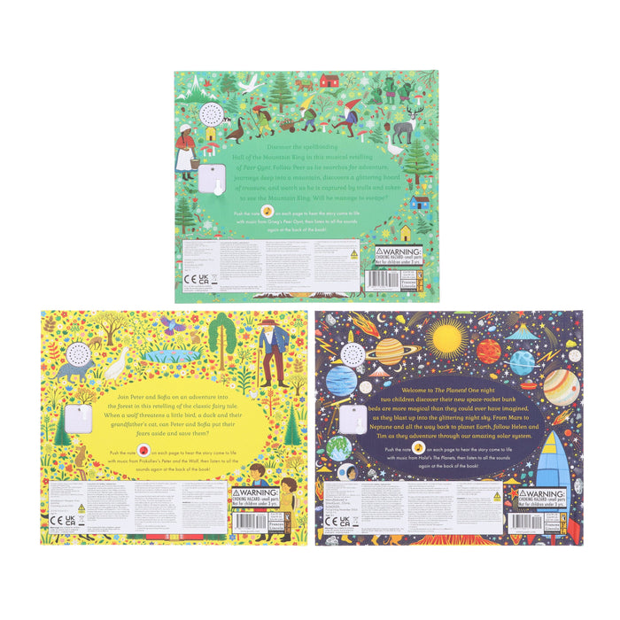 The Story Orchestra Series (Set 3) By Jessica Courtney-Tickle 3 Books Collection Set - Age 3+ - Hardback 0-5 Quarto Publishing Ltd